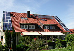 Solarstromanlage - Mehrfamilienhaus 